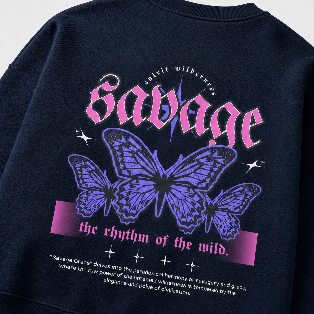 ZN Savage Butterfly Sweatshirt